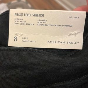 American Eagle Black Jegging